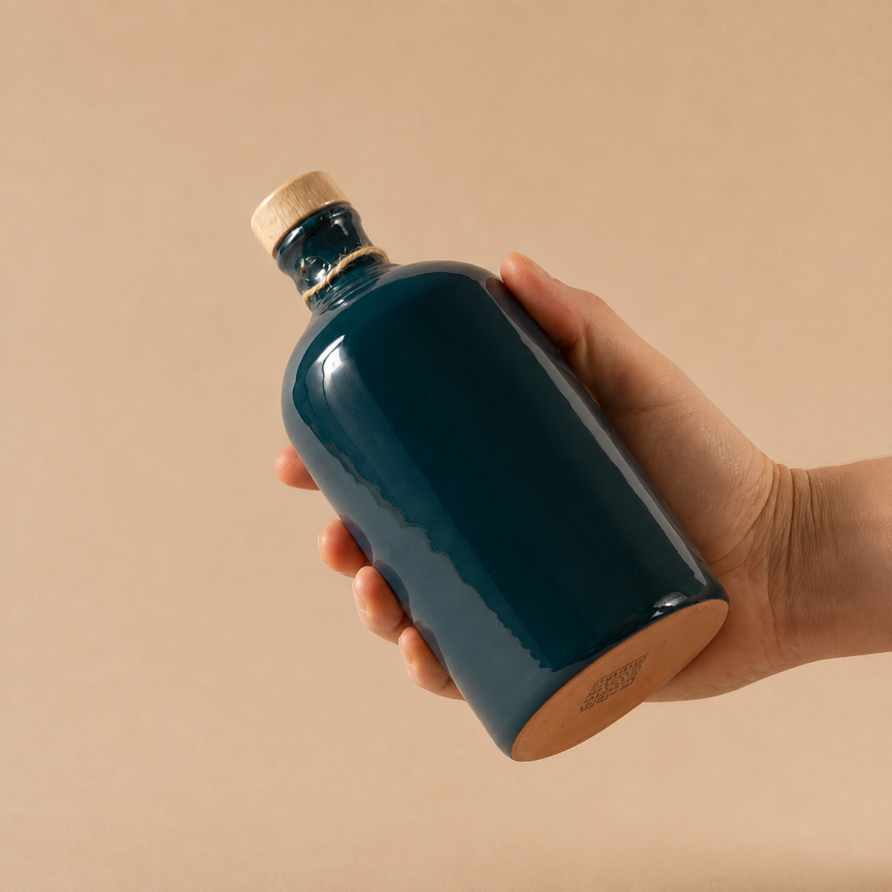 Eterno Blue Octanium Ceramic Jar 0,50L EVOO Monocultivar Coratina Premium